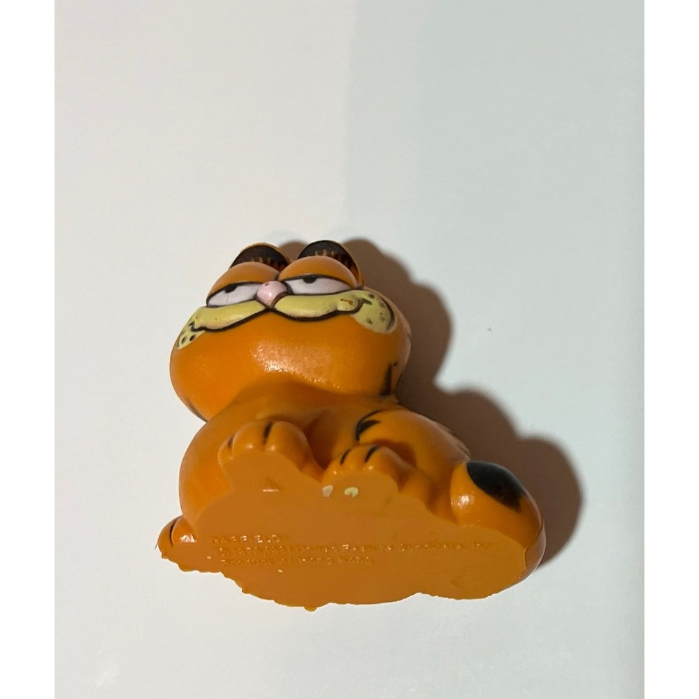 Garfield figure 2 Inch Original Vintage Rare Made In Hong‎ Kong - Picture 2 of 4